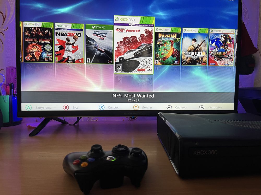 Xbox 360 37 ігор в гарному стані