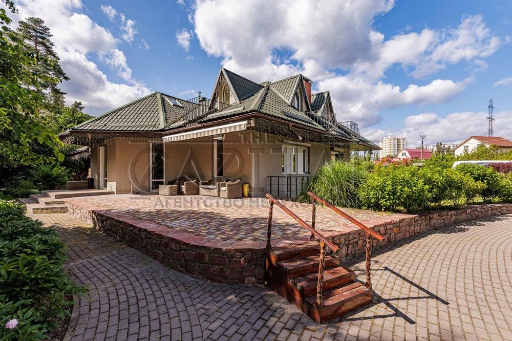 Оренда будинку біля Оболоні 450м2 120 соток у мальовничій лісовій зоні