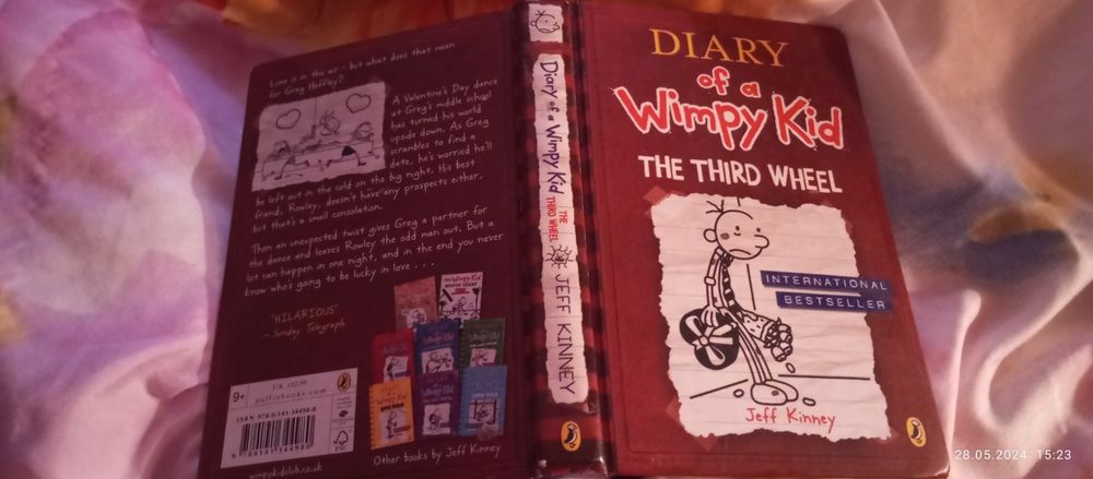 Книга английский дневник слабака diary of a wimpy kid