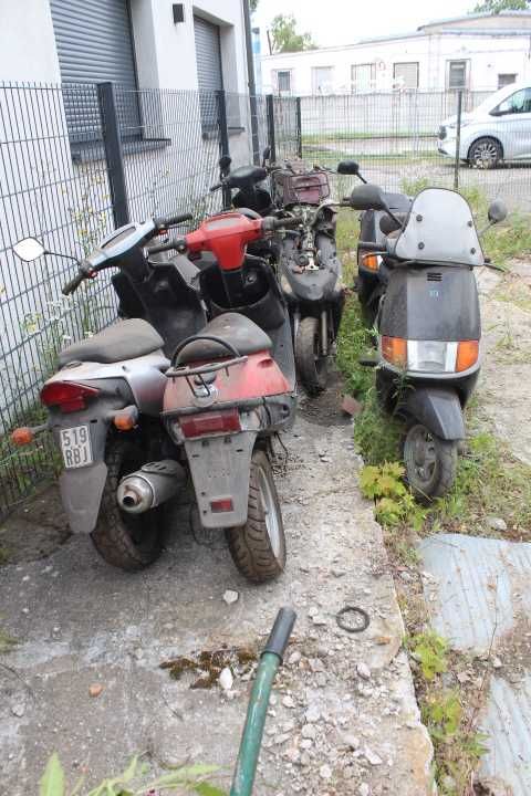 Skutery kilka modeli