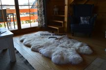 Dywan ze Skór Naturalnych Owczych Dywan Skórzany Wełna Owcza