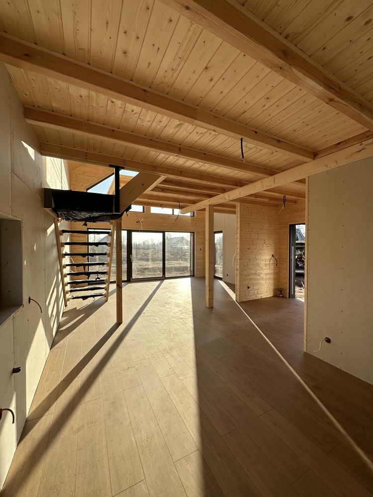 Nowoczesna Stodoła / Domek drewniany / dom z drewna / 35m2 /Całoroczny
