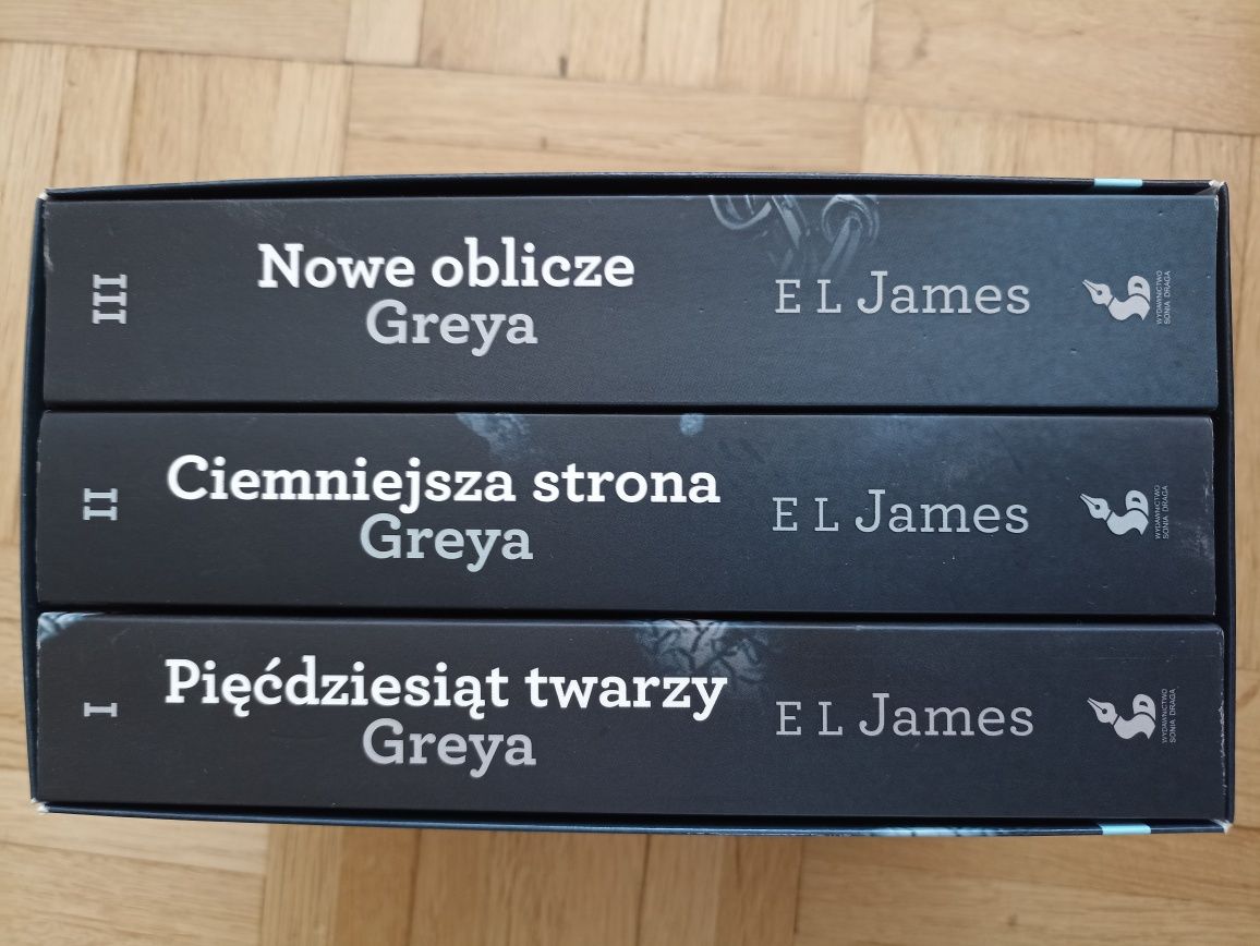 Książki Pięćdziesiąt twarzy Greya