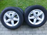 Koła Zimowe VW TIGUAN SHARAN T-ROC 16'' Dunlop 2017 Rok