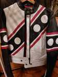 Kurtka motocyklowa skórzana damska vintage ramoneska damen leathers