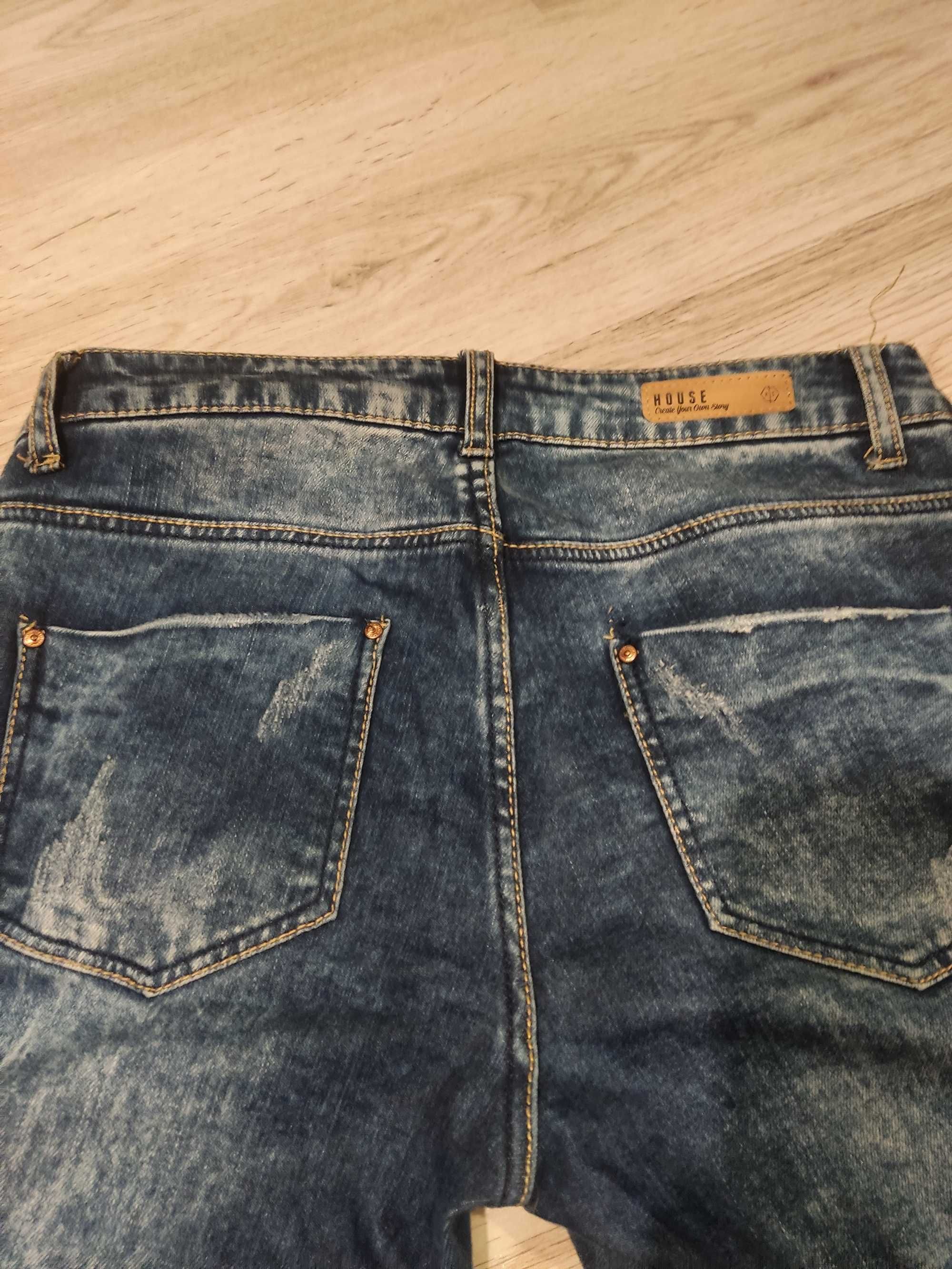 Spodnie jeansowe hause damskie