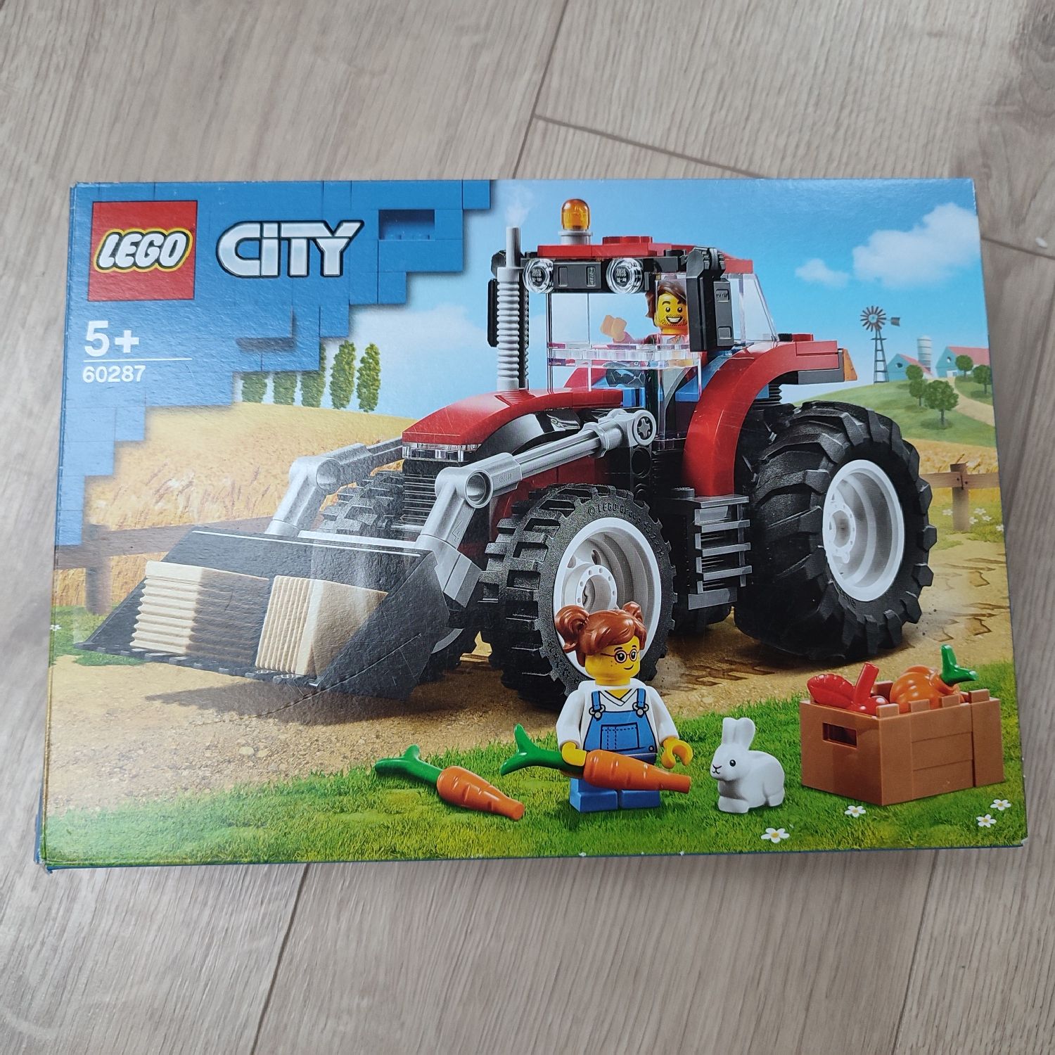 LEGO City 60287 traktor koparka