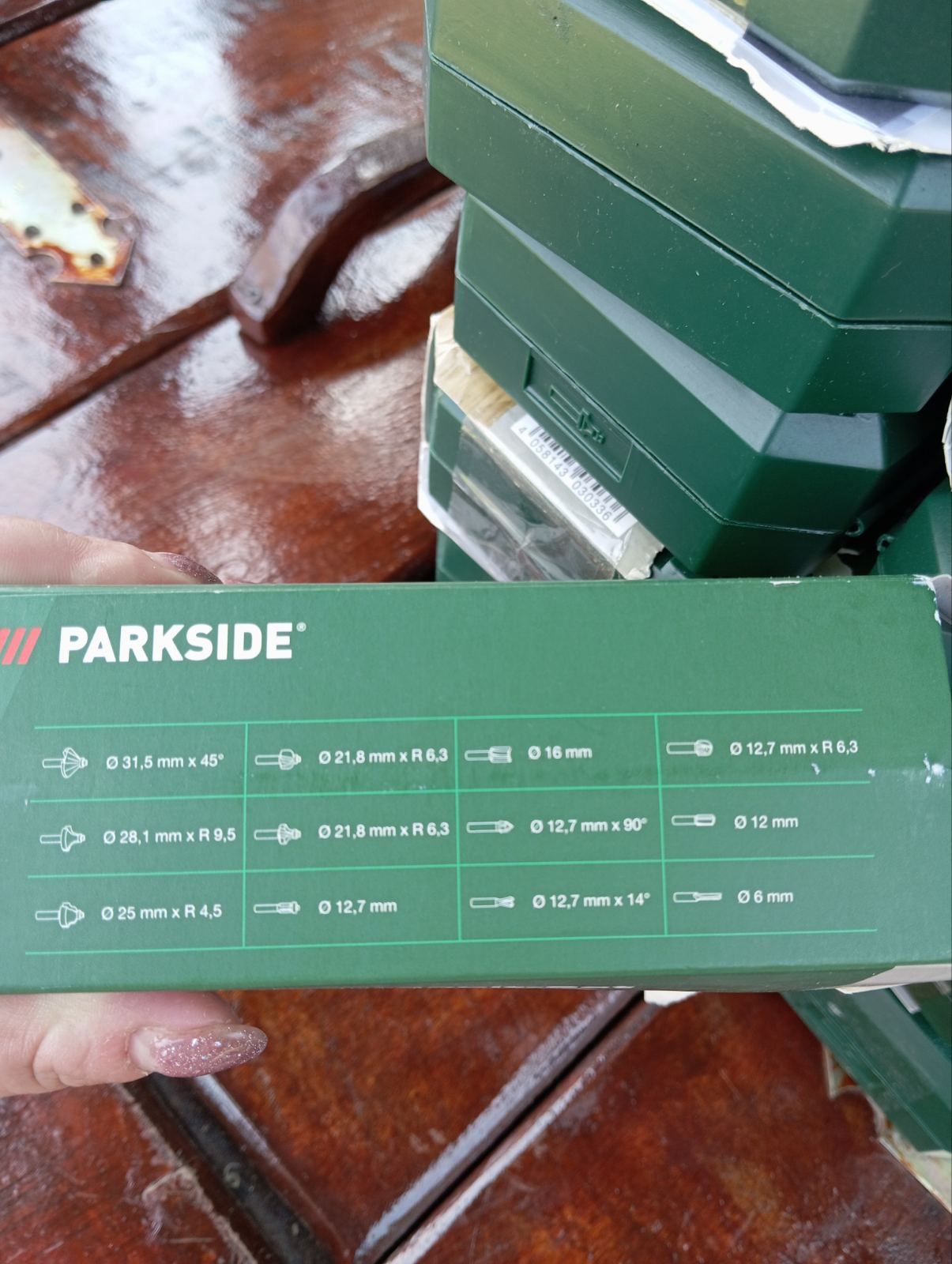 Набір фрез 12шт. PFB 12 A1 Parkside, Німеччина, набор фрез парксайд