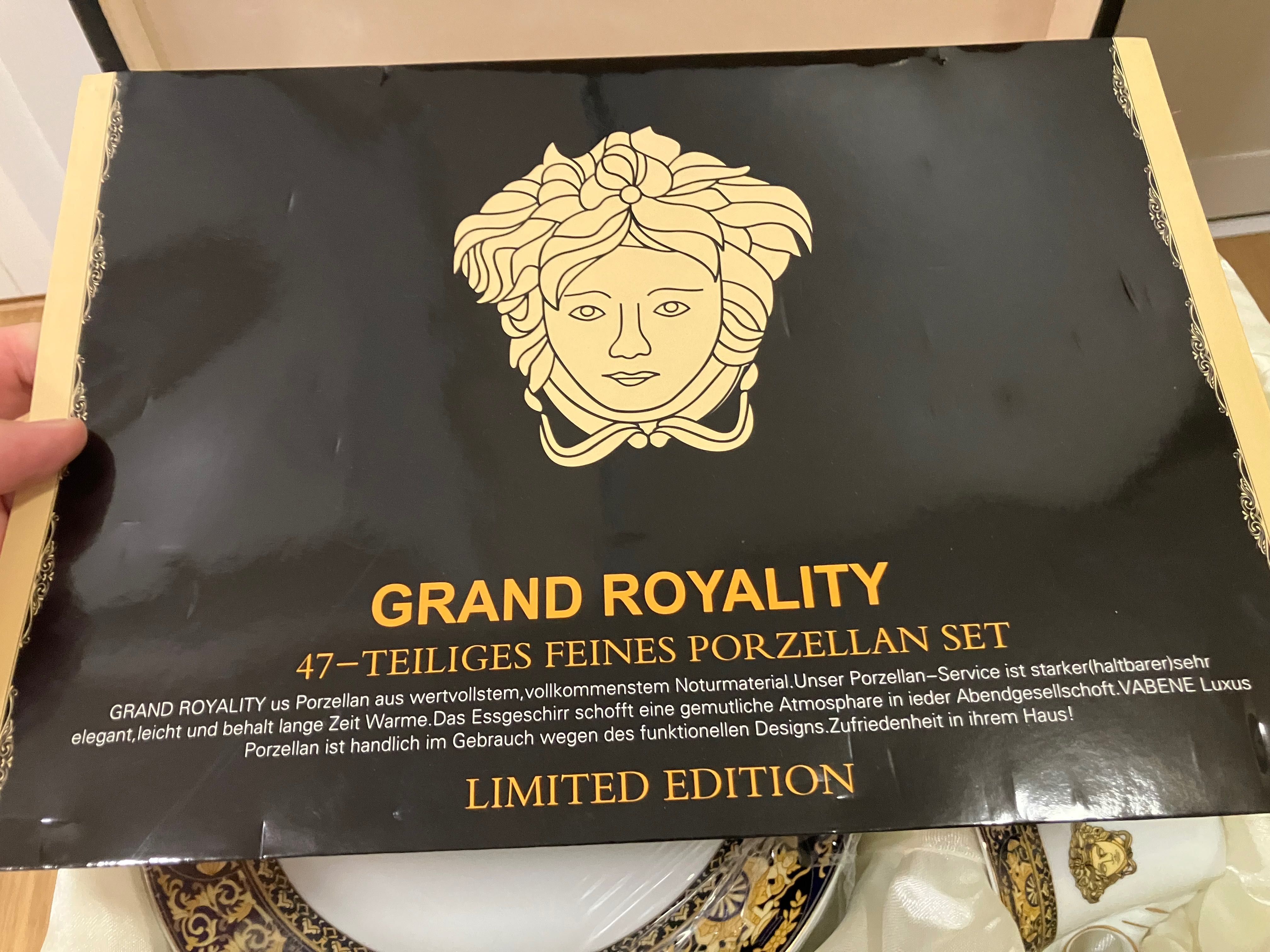 Набір посуду Grand Royality в стилі Versace Медуза