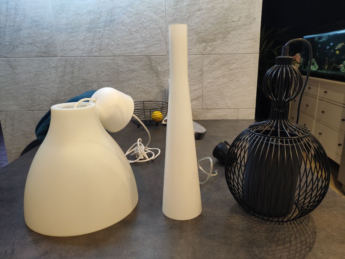 Lampy sufitowe trzy rodzaje