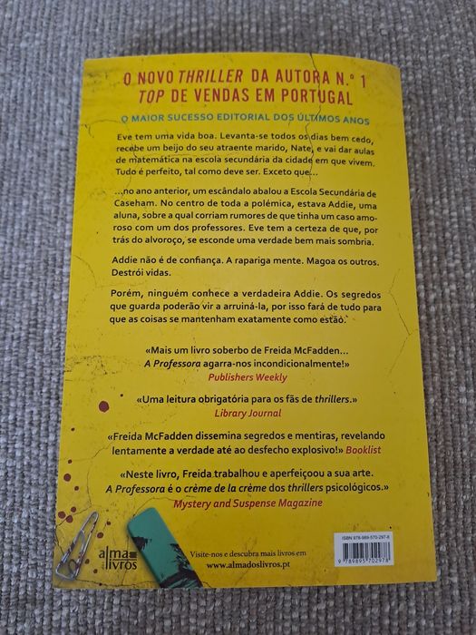 A Professora de Freida McFadden