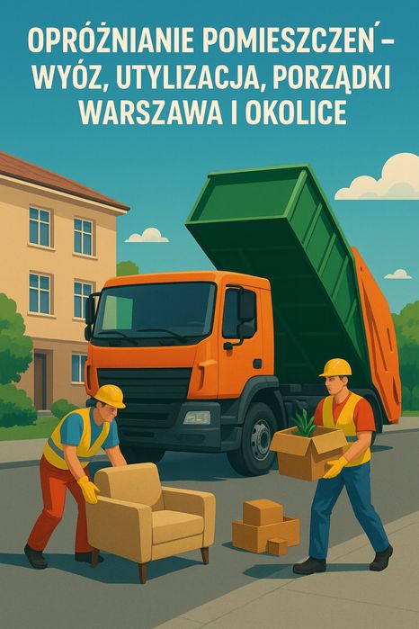 Wywóz gruzu - Utylizacja odpadów - Opróżnianie mieszkań