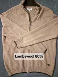 Kardigan, lambswool, Lee Cooper, rozm. XL