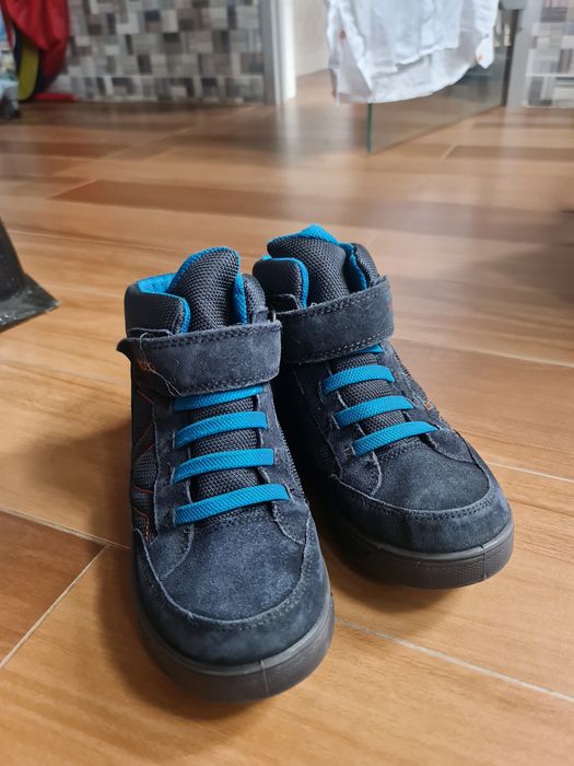 Зимние ботинки сапоги  ecco