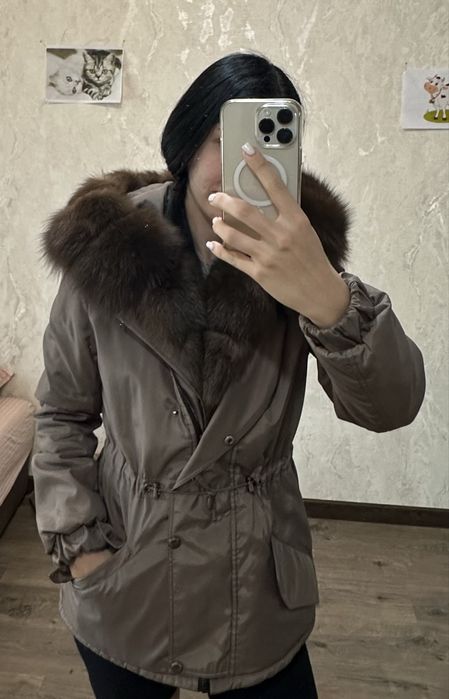 Парка з хутром песця