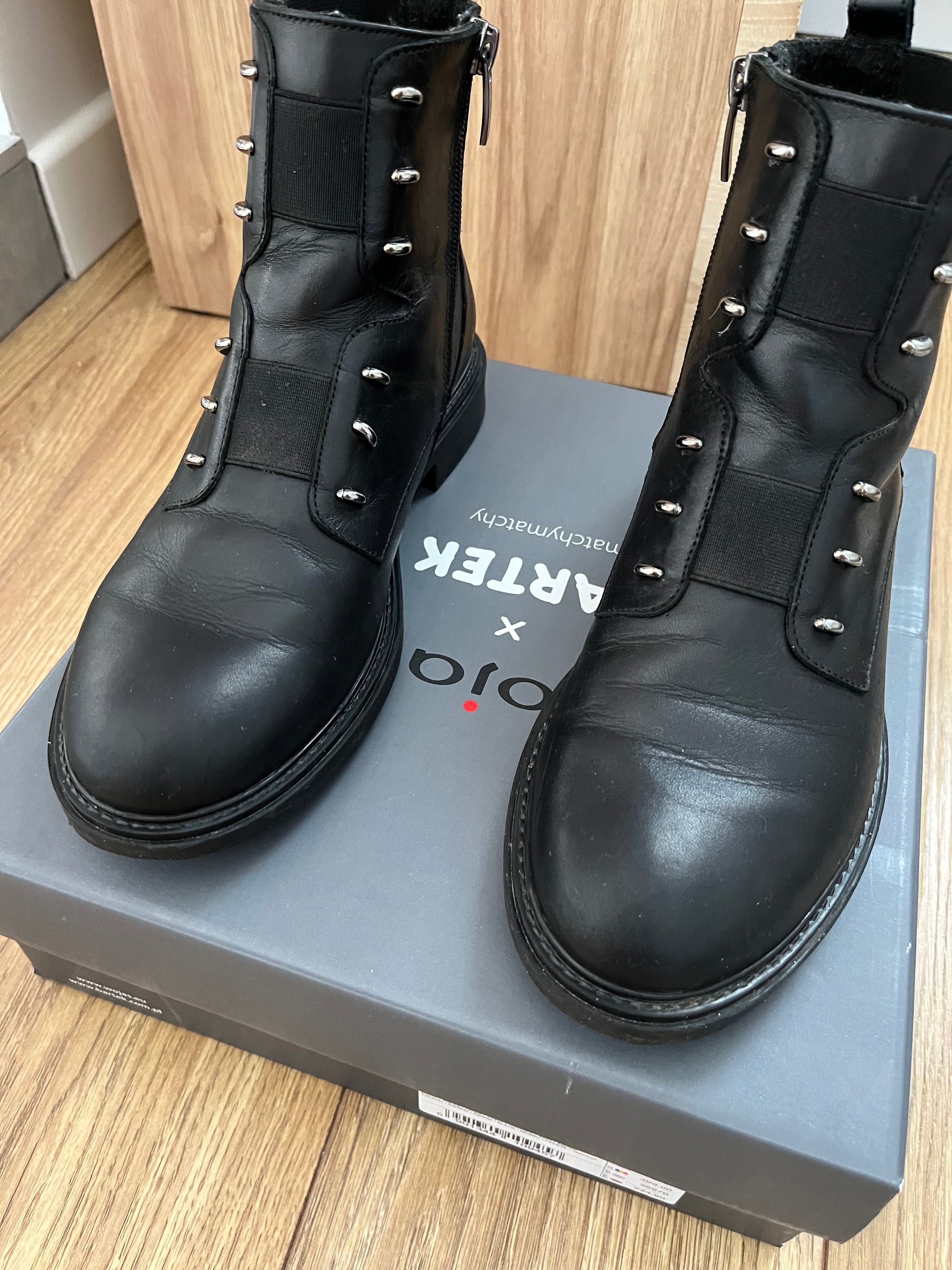 Buty skórzane Wojas r. 36