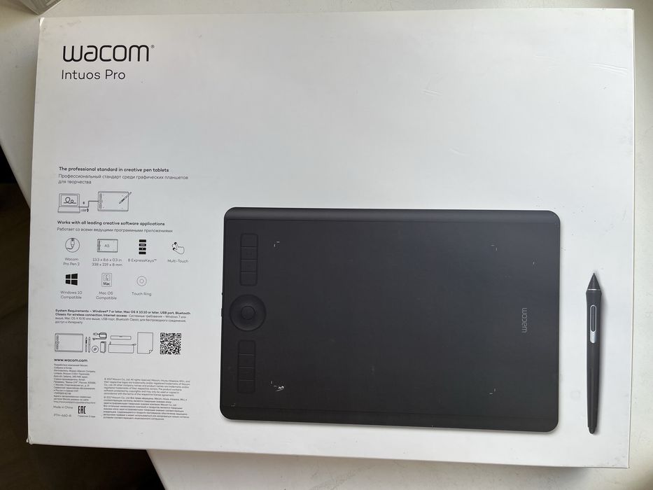 Графічний планшет Wacom intuos pro m