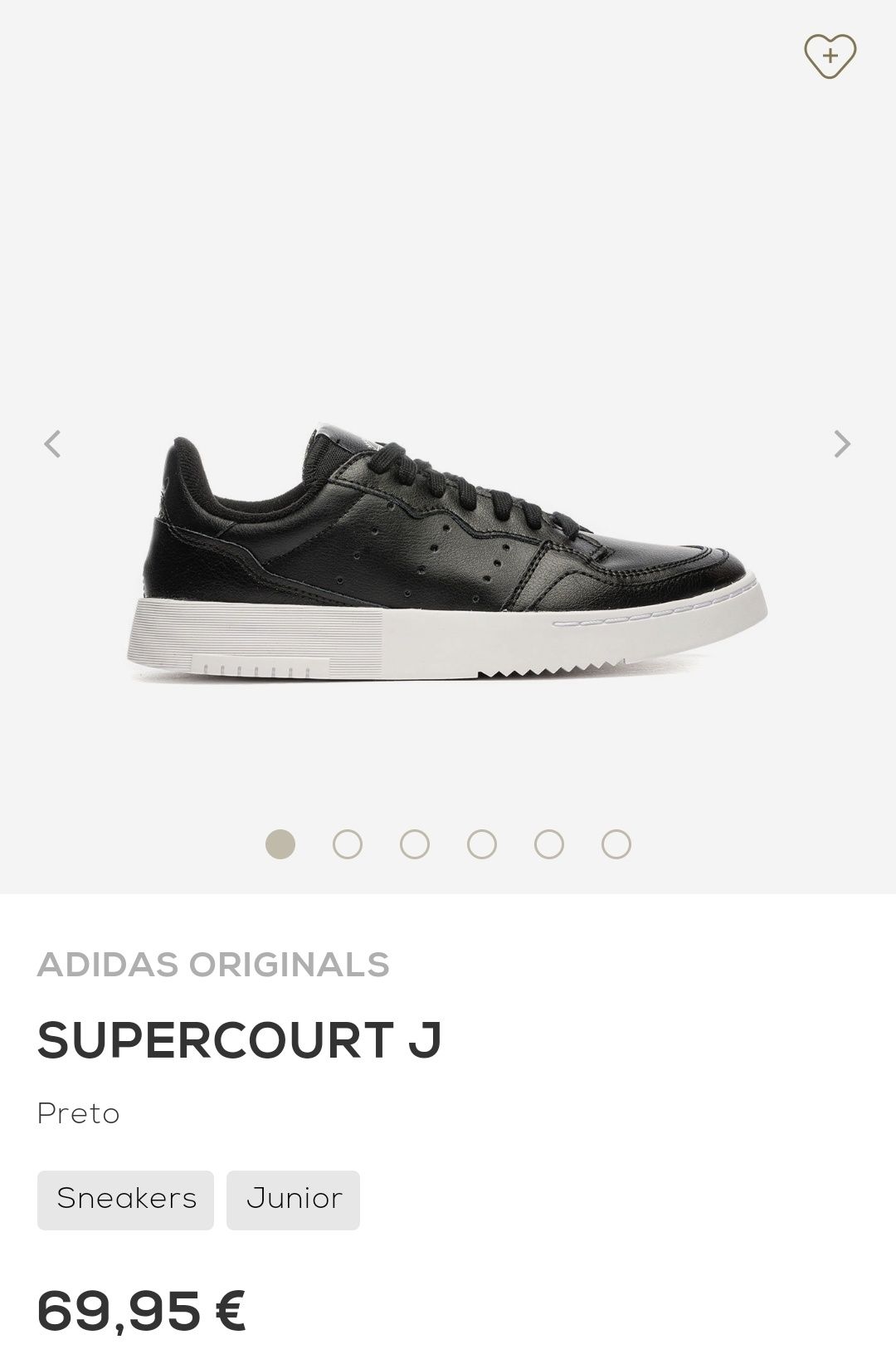 Sapatos tenis Adidas  supercourt