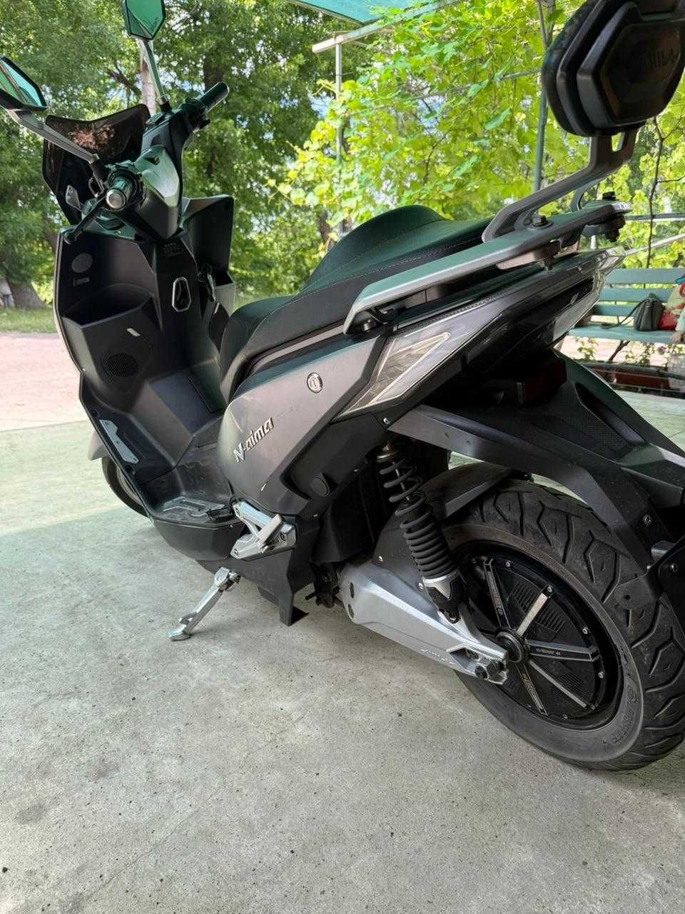 электроскутер aima tiger x6 с чехлом и шлемом трансформером
