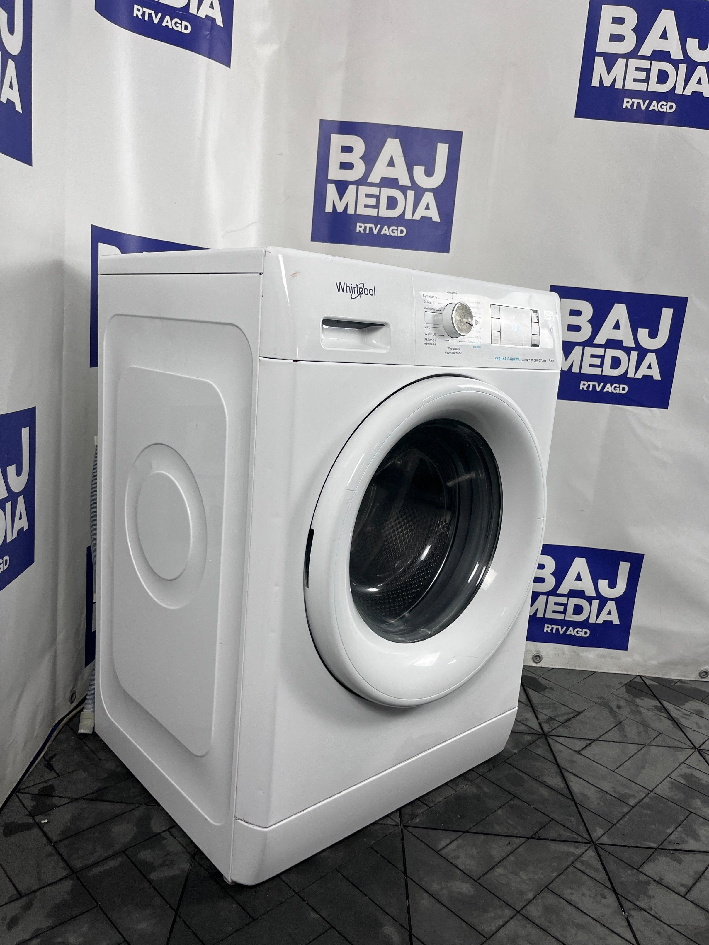 Pralka Whirpool  Fukcje Pary 7 Kg/1200 Ob /A+++ /Dostawa/3Mscgwarancja