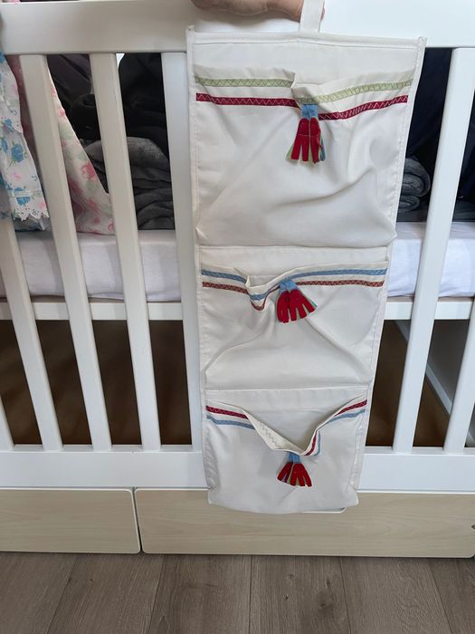 Mały organizer IKEA  na łóżeczko, przybornik