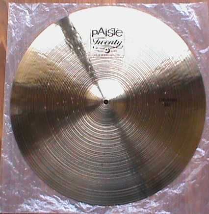 Paiste Twenty  crash 20 - (Pré-Masters) - NOVO