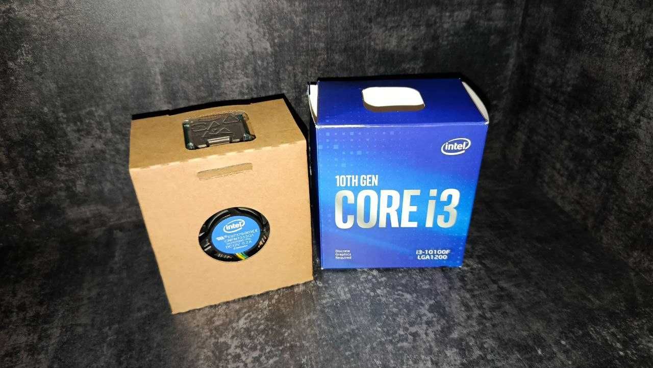 Процесор Intel Core I3 10100f BOX