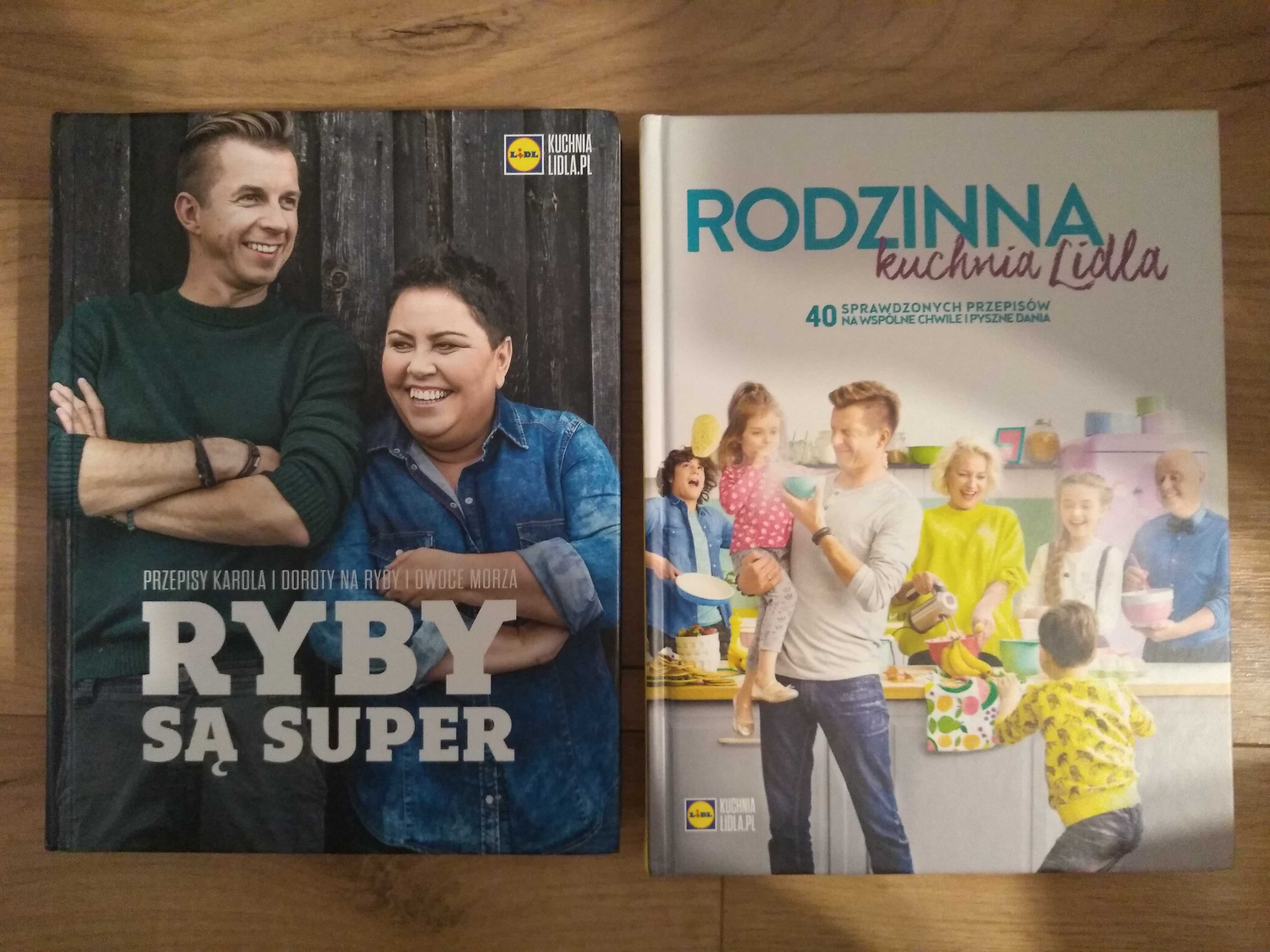 Książki kuchnie Lidla ryby są super, kuchnia rodzinna