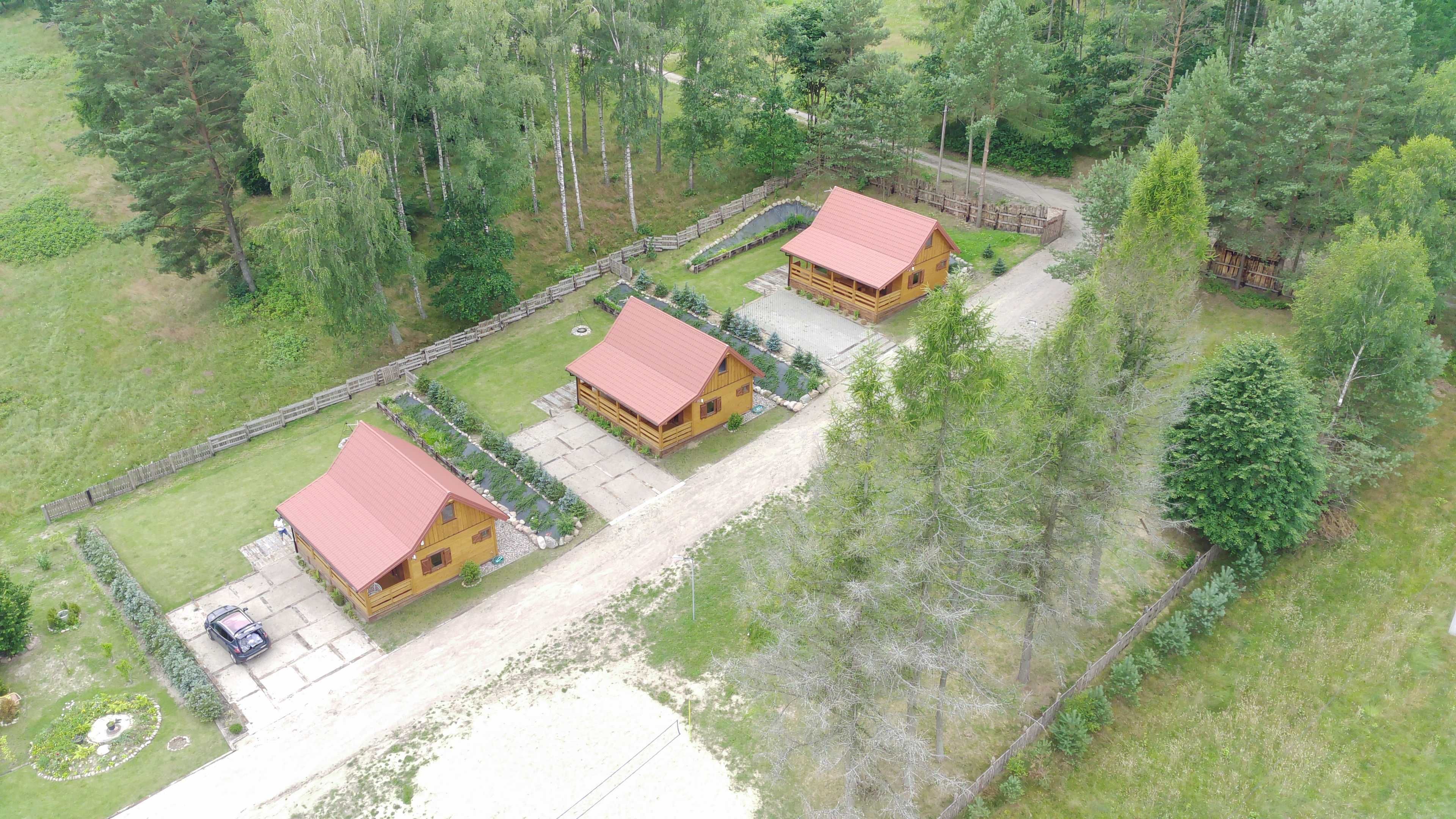 NOWE domki letniskowe,, Lisie Bagno,, Mazury Miłomłyn wynajem