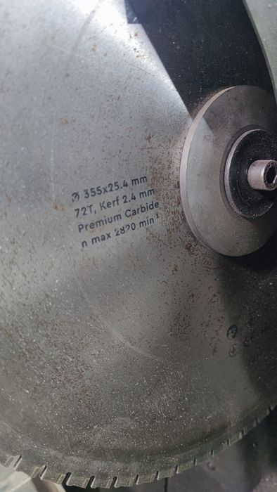 Монтажна пила Dnipro-M CM-35X ULTRA (відрізний, торцовочна пила)