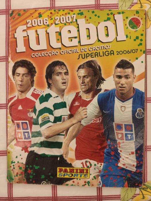 3 cadernetas incompletas da liga Portugal 05/06, 06/07, 07/08