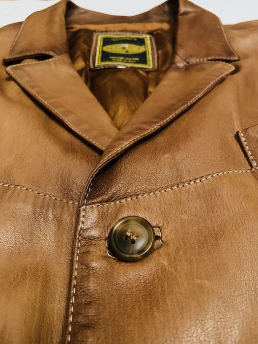 Вінтажна шкіряна куртка douglas italy