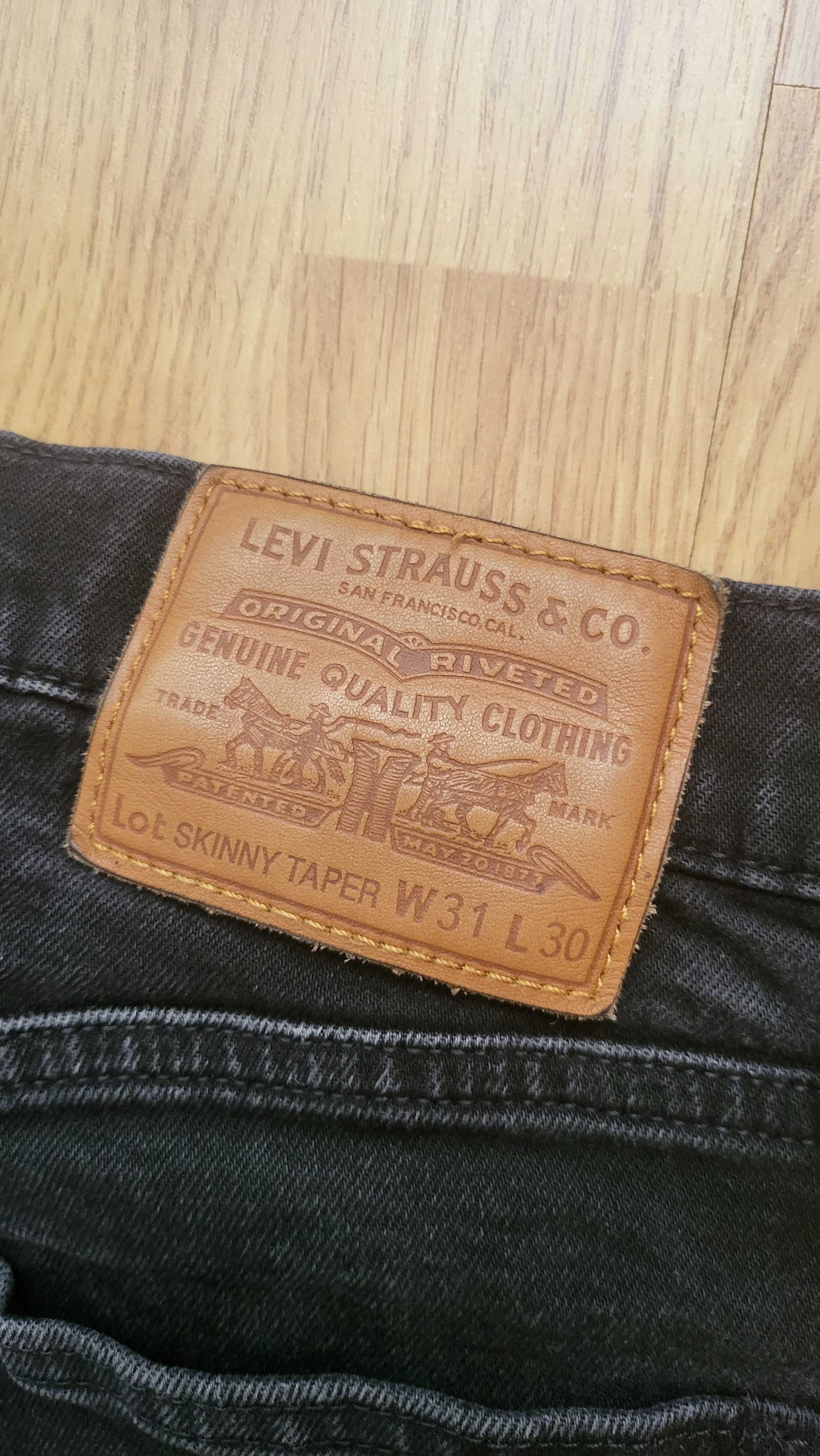 Spodnie Jeans Levi's Levis model Lot Skinny Taper