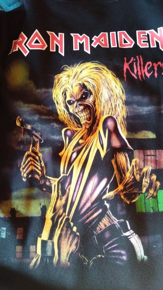 Bluza z kapturem rozpinana Iron Maiden killers , oficjalna EMP xxl