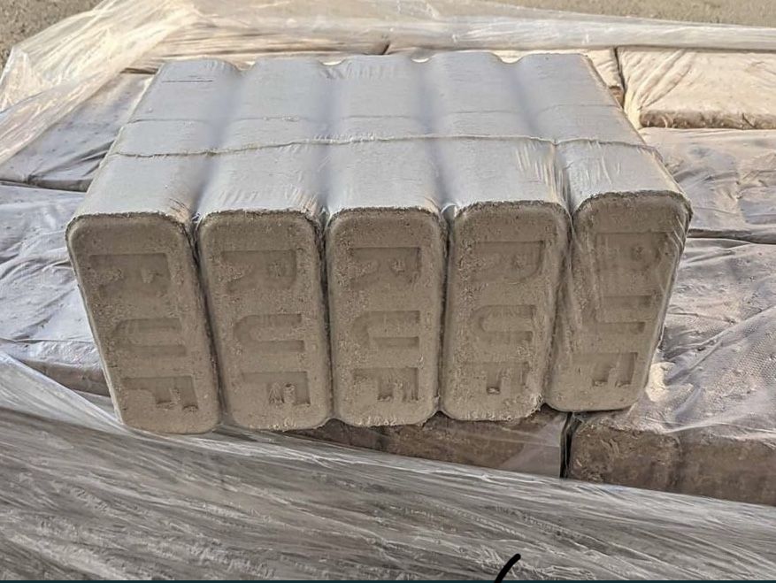 Топливный брикет RUF из дубовых опилок