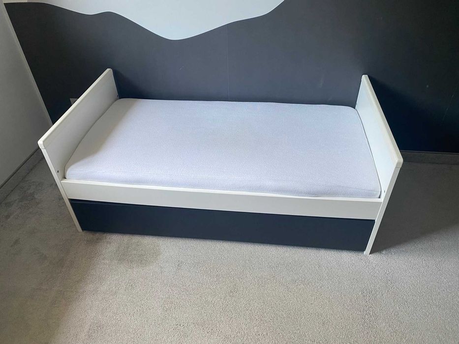 Łóżeczko 2 w 1 VOX Young Users 145 x 75 wraz z materacem i szufladą