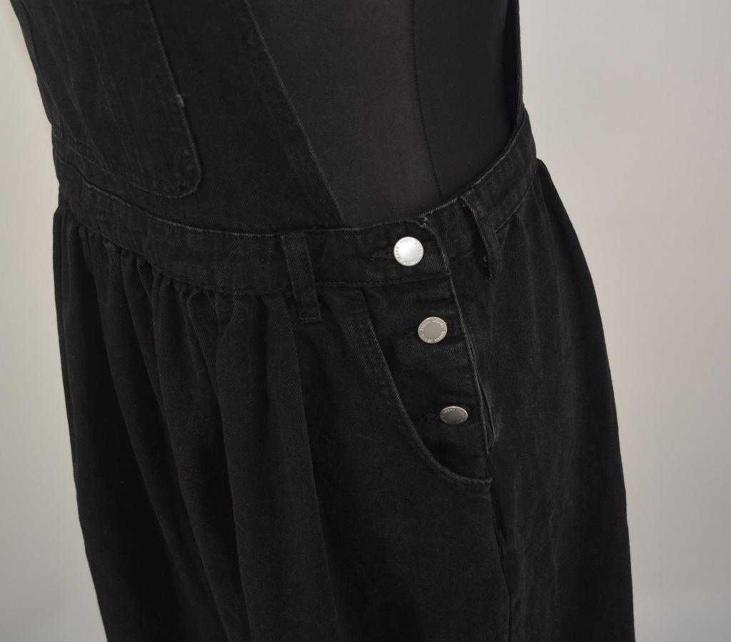 Długa jeansowa sukienka ogrodniczka Shein curve 2XL