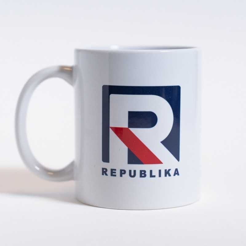 Ceramiczny kubek z logiem Republika