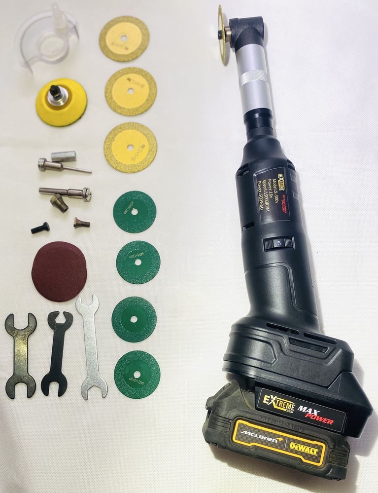 Szlifierka Kątowa Mini Pasuję do akumulatora Dewalt/Makita/Milwaukee