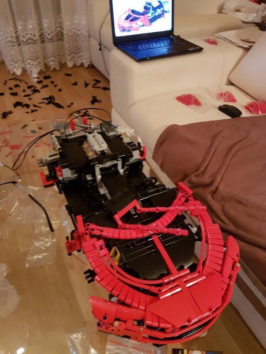 lego technic Moc Hennessey Venom GT Spyder unikat