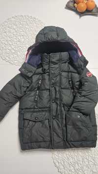 Зимова куртка пуховик на хлопчика 118