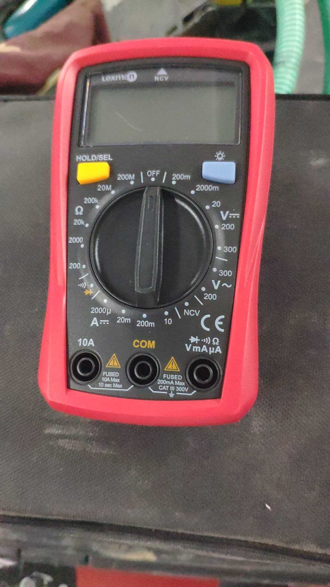 NOVO - Multímetro digital profissional LX-M-2000 LEXMAN