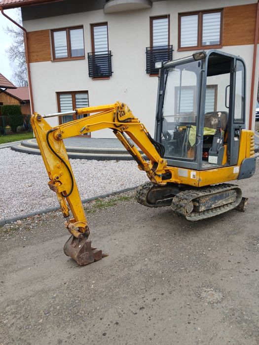 Minikoparka jcb 8014 w oryginale