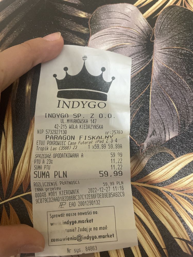 Etui na ipada 2/3/4