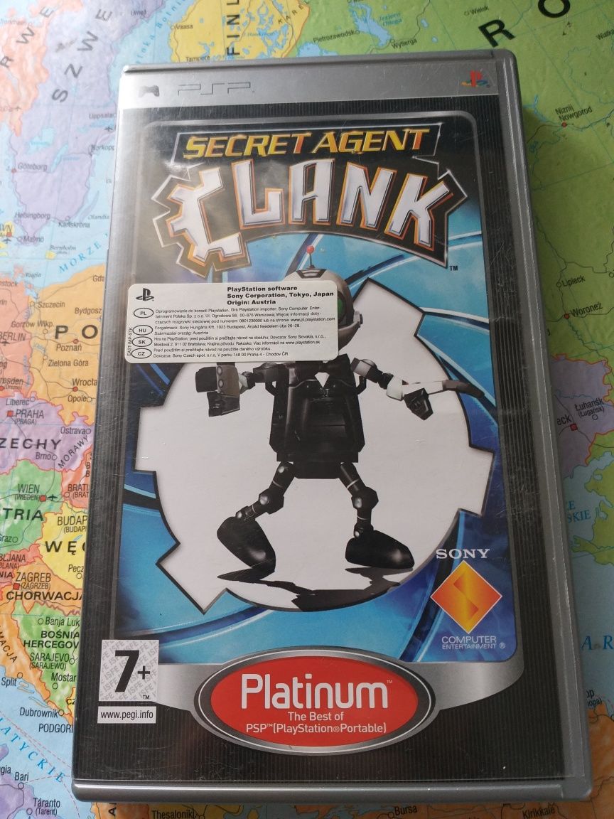 Gra Sony psp secret agent clank