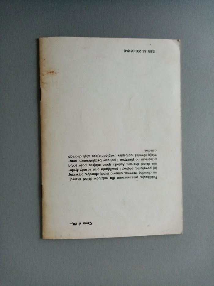 Dziecko z chorobą trzewną E. Zbieg-Sendecka, B. Dawydzik