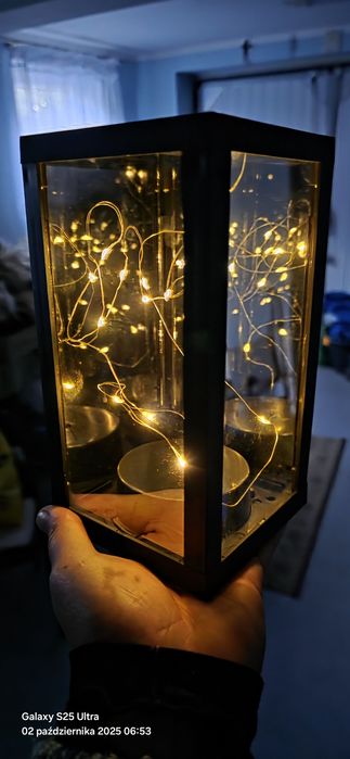 Znicz lampion solarny