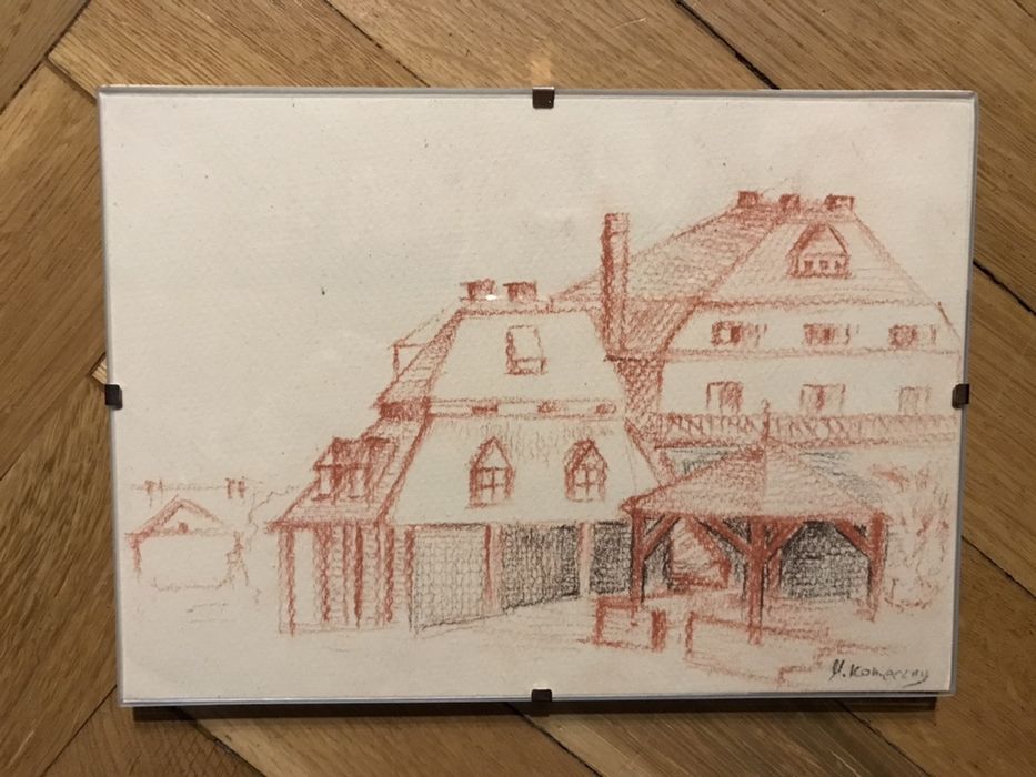 Szkice z Kazimierza Dolnego- formaty 15x20,5cm
