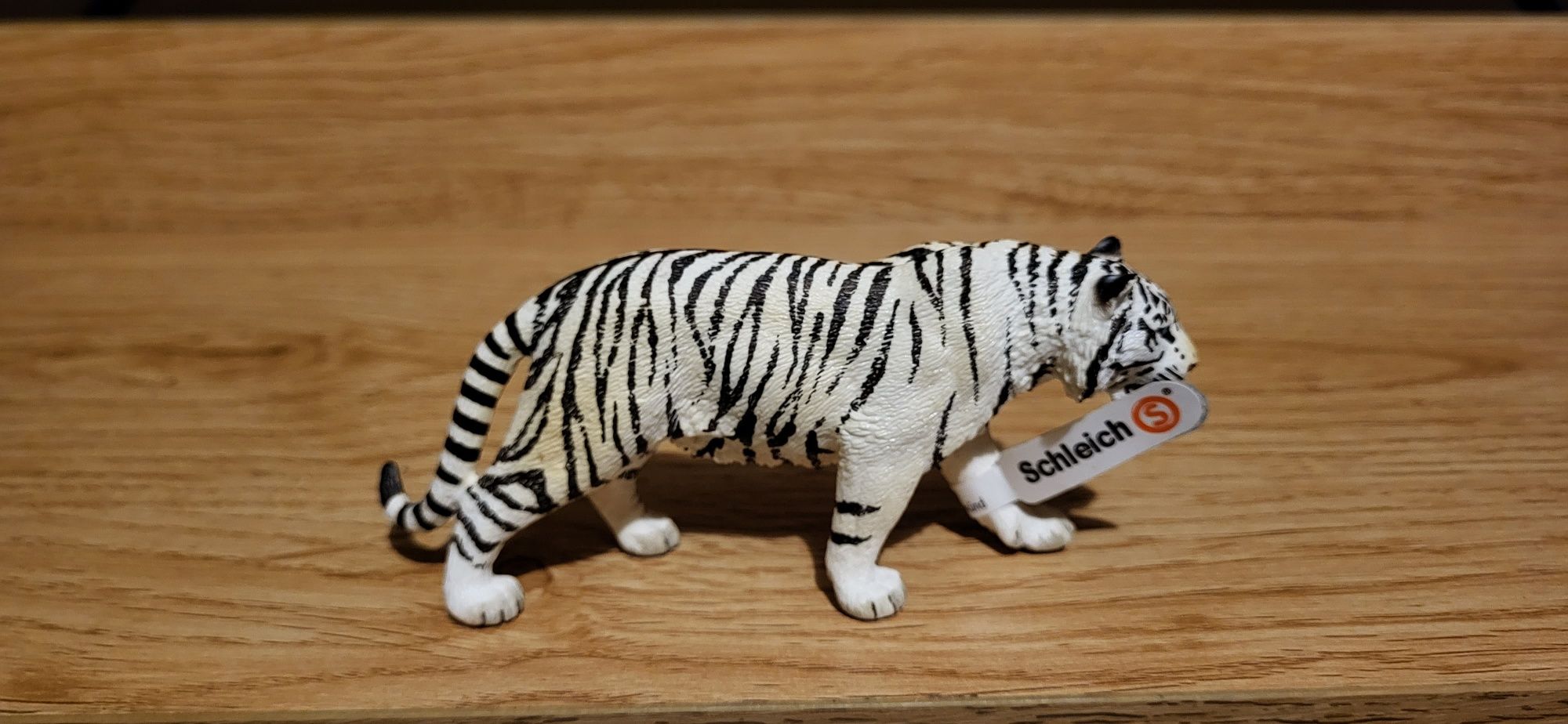 Schleich tygrys biały figurki model z 2014 r.