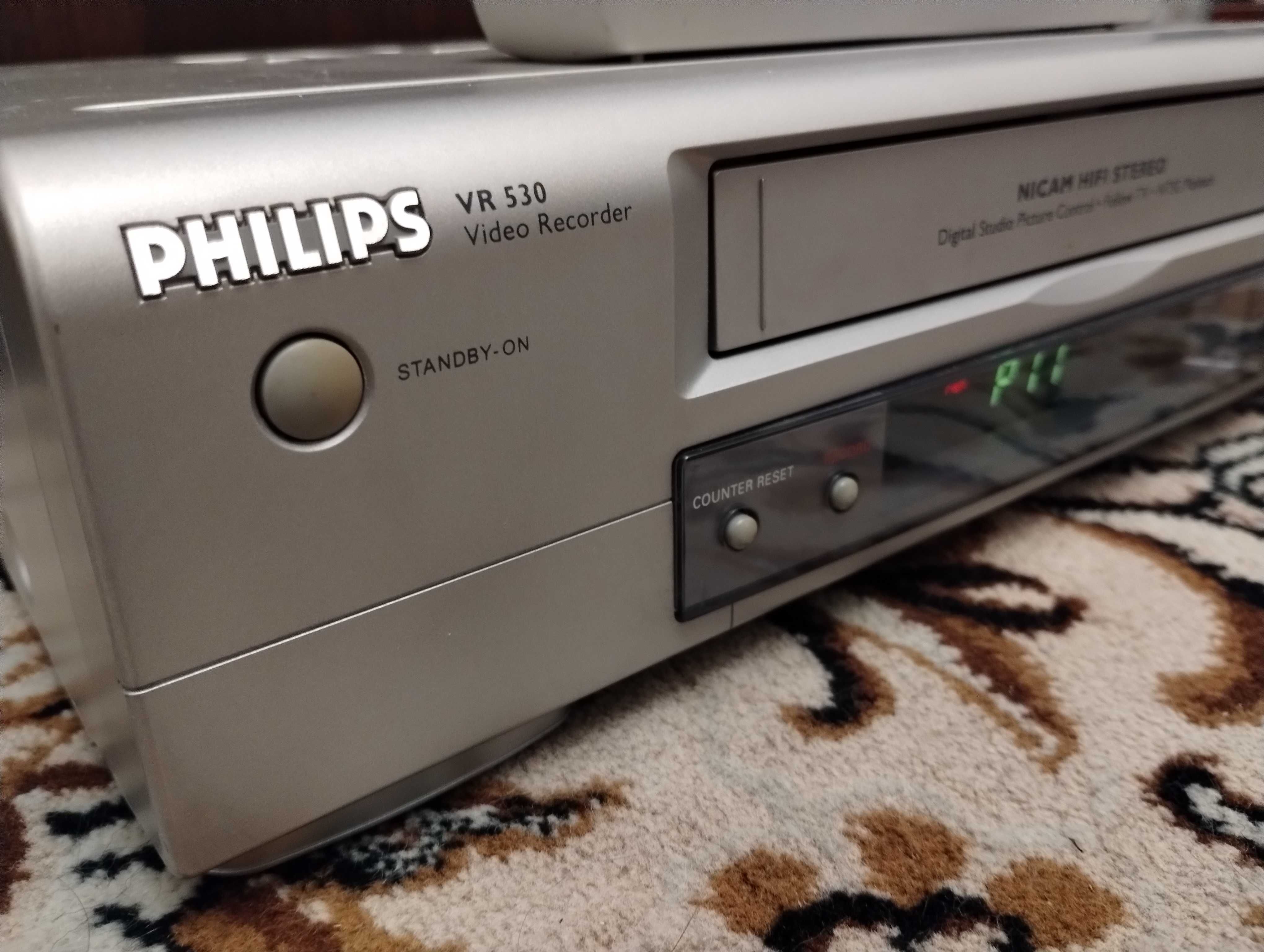 Video "Philips" z pilotem - 100% sprawne